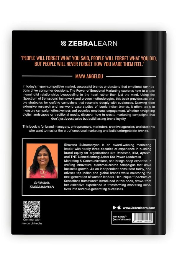 The Power of Emotional Marketing - Brands That Resonate by Bhuvana Subramanyan | 40+ Exclusive Marketing Tools & Templates | 100+ Real-World Case Studies & Examples | ZebraLearn Books - Image 2